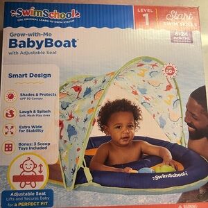Swim school grow with me baby boat, level 1, NWT